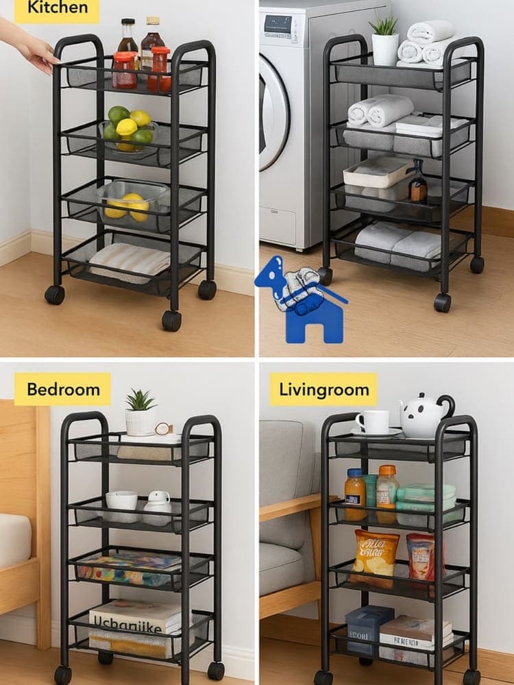 4-Tier Storage Rack — photo 6 of 6