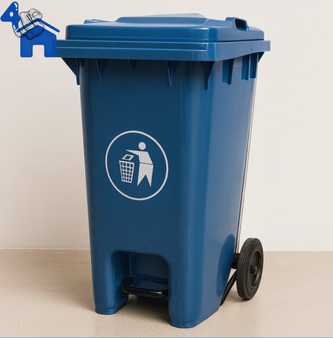 100L Industrial Grade Garbage Bin with Wheels — photo 1 of 4