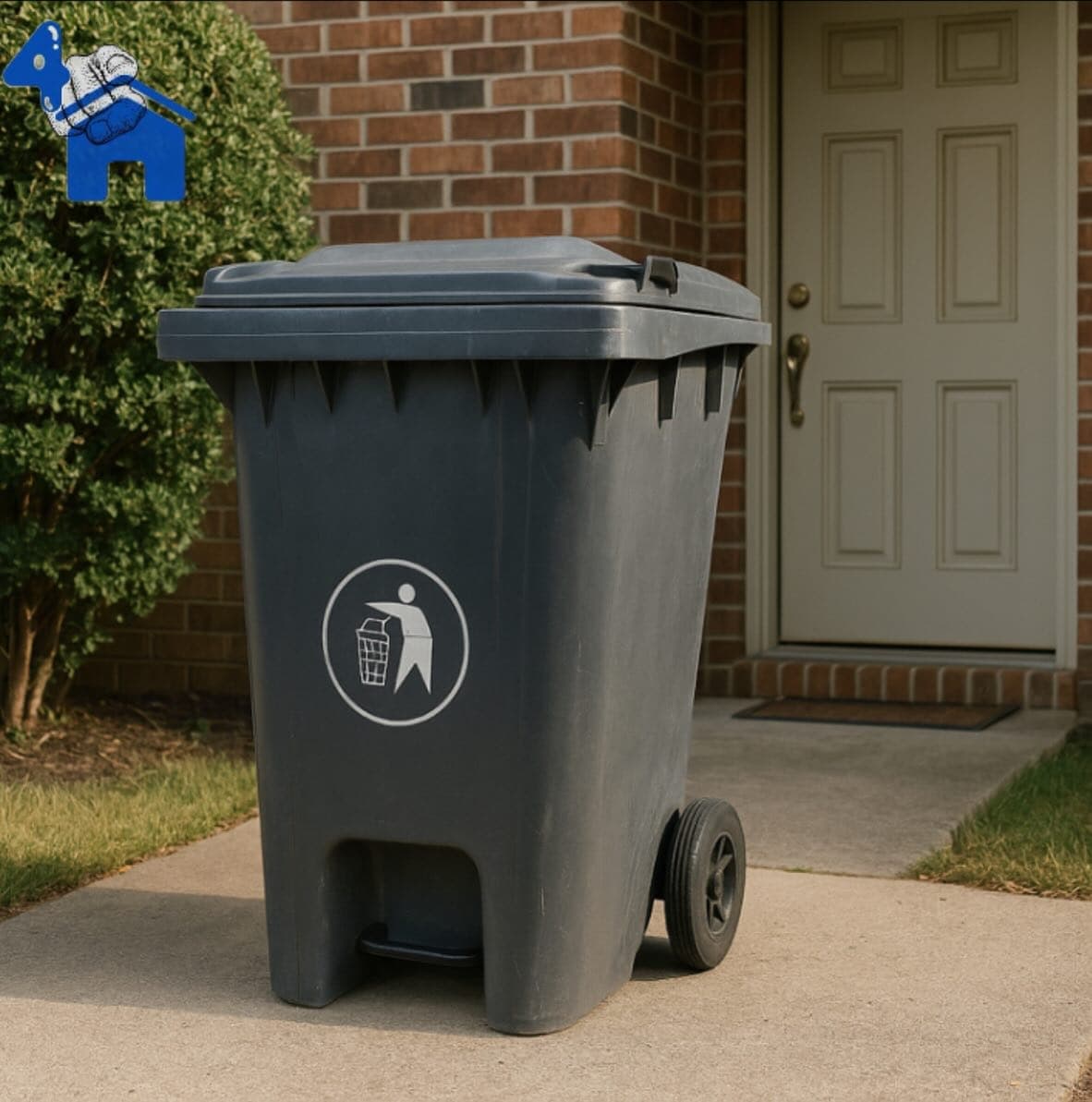 100L Industrial Grade Garbage Bin with Wheels — photo 4 of 4