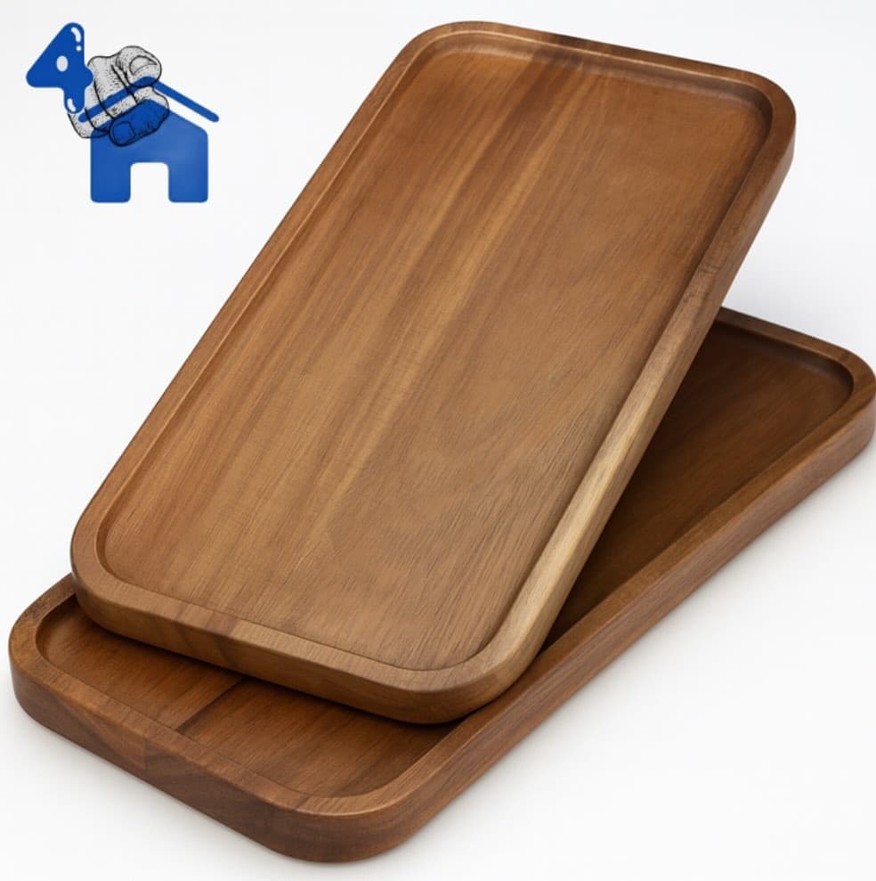 Wooden Serving Tray — photo 1 of 4