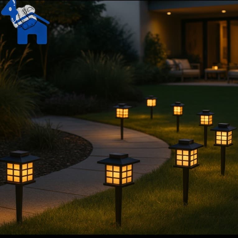 6 Pack Solar Lawn Lights — photo 3 of 5