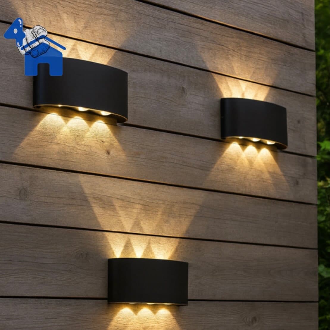 8W Modern LED Wall Light - IP65 Waterproof — photo 5 of 9