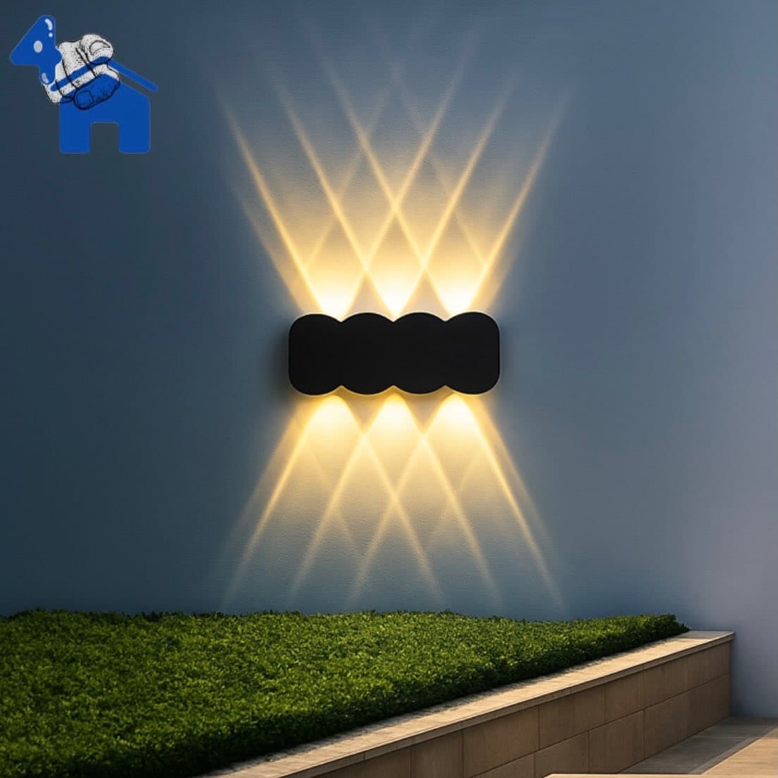 8W Type B LED Outdoor Wall Light - IP65 Waterproof — photo 3 of 10