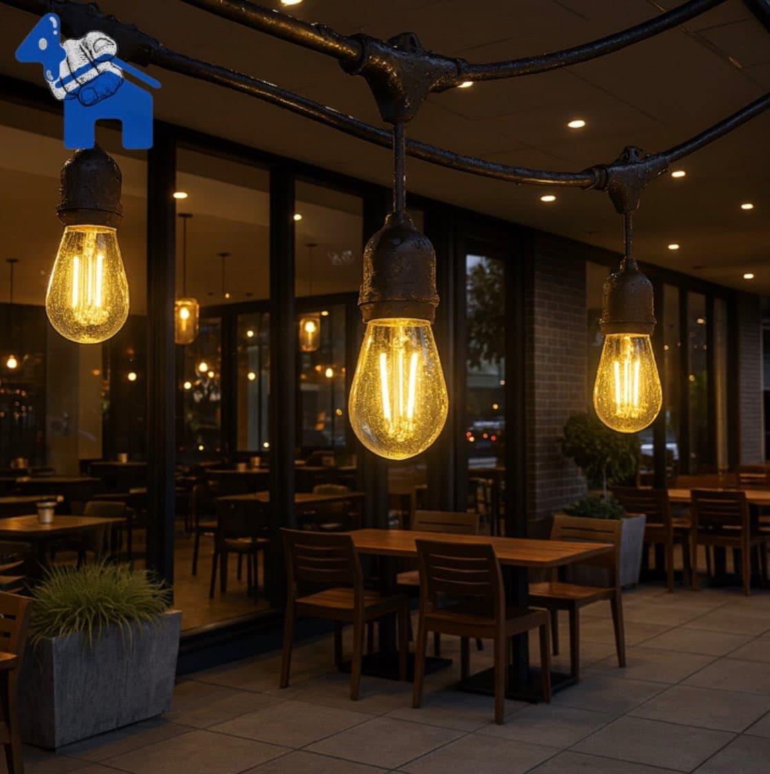 16ft Outdoor String Light — photo 3 of 11
