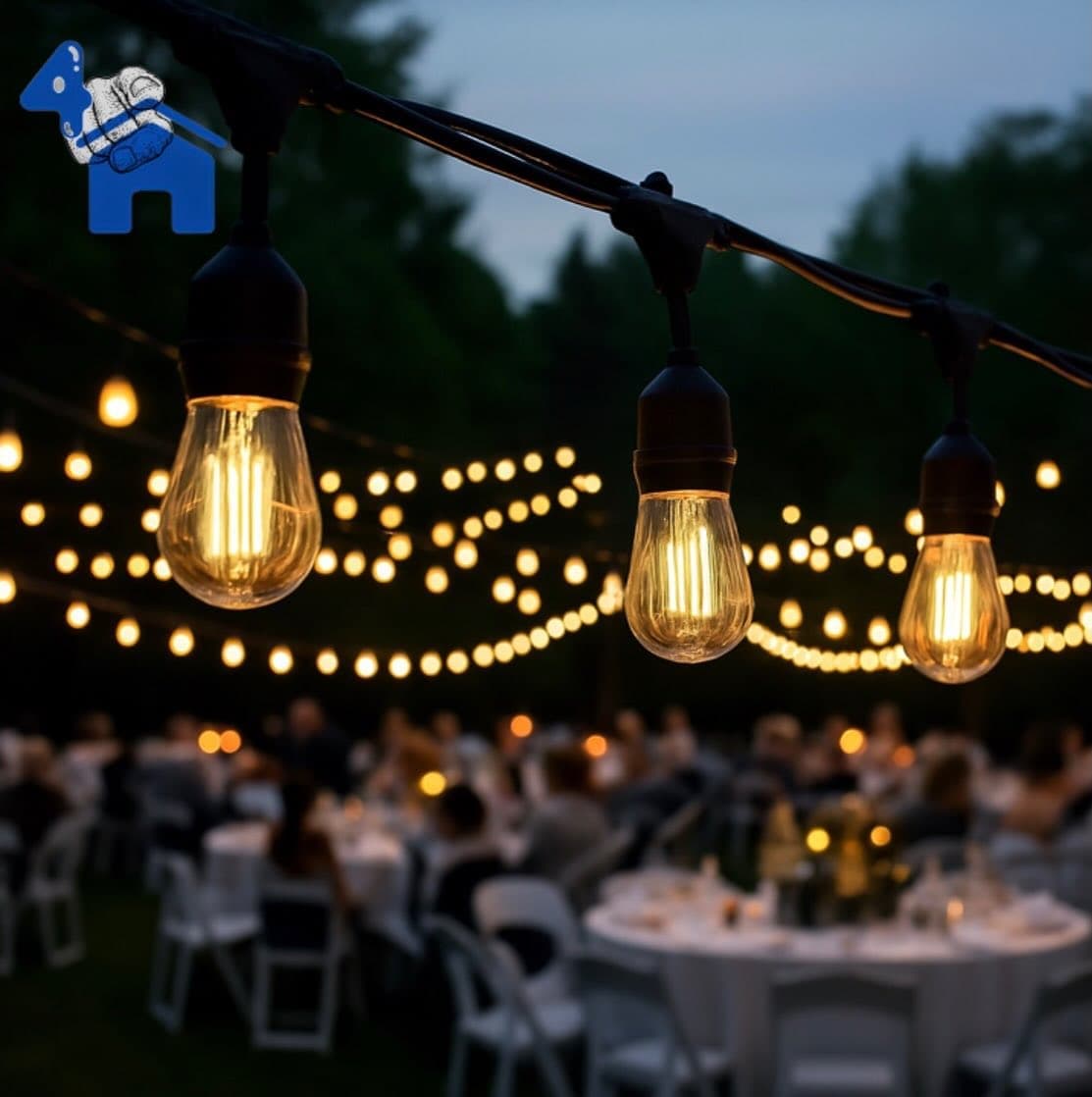 16ft Outdoor String Light — photo 8 of 11