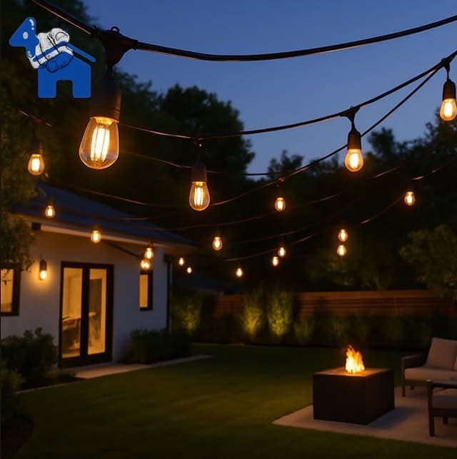 16ft Outdoor String Light — photo 9 of 11