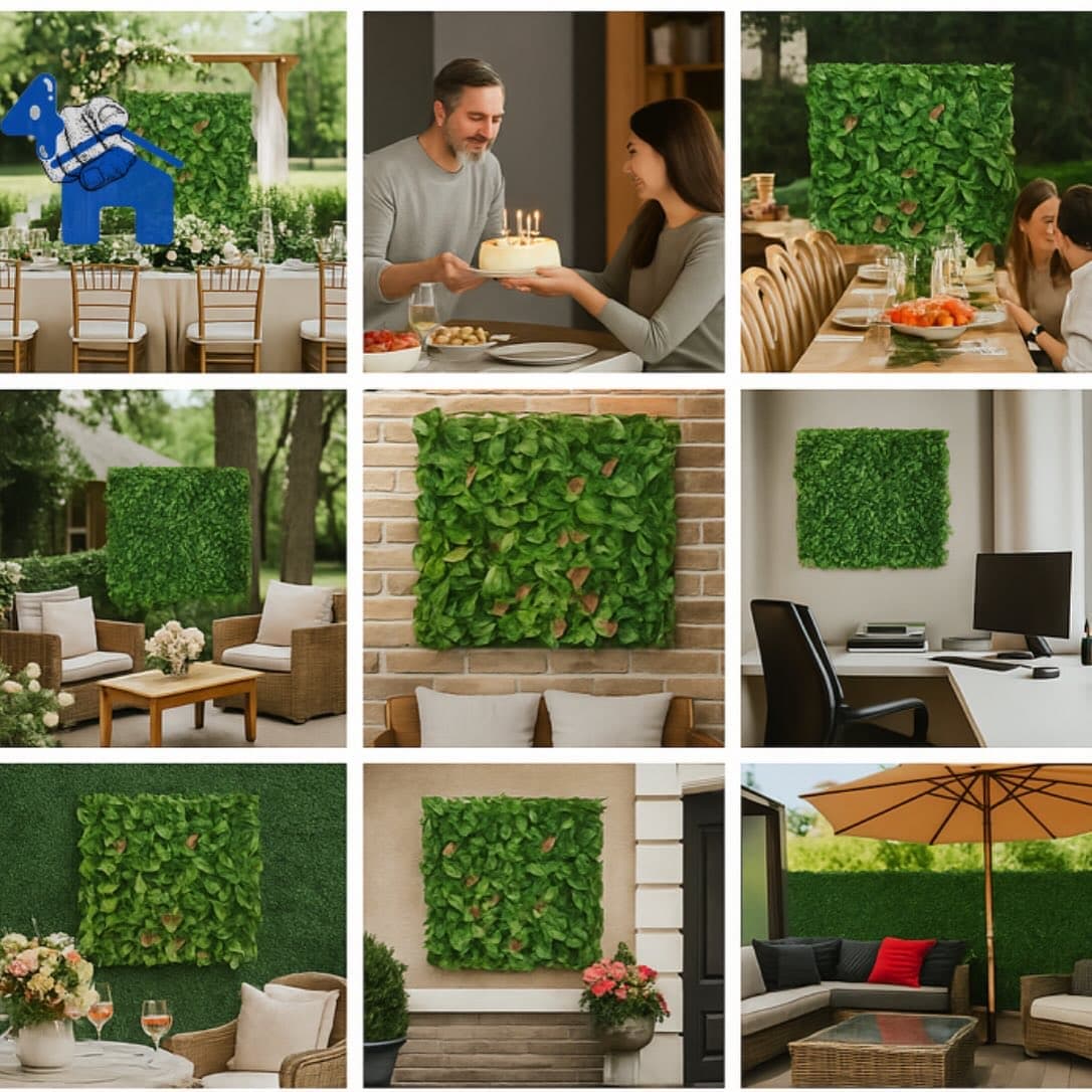 Artificial Ivy Greenery Panels 40x60cm — photo 6 of 7