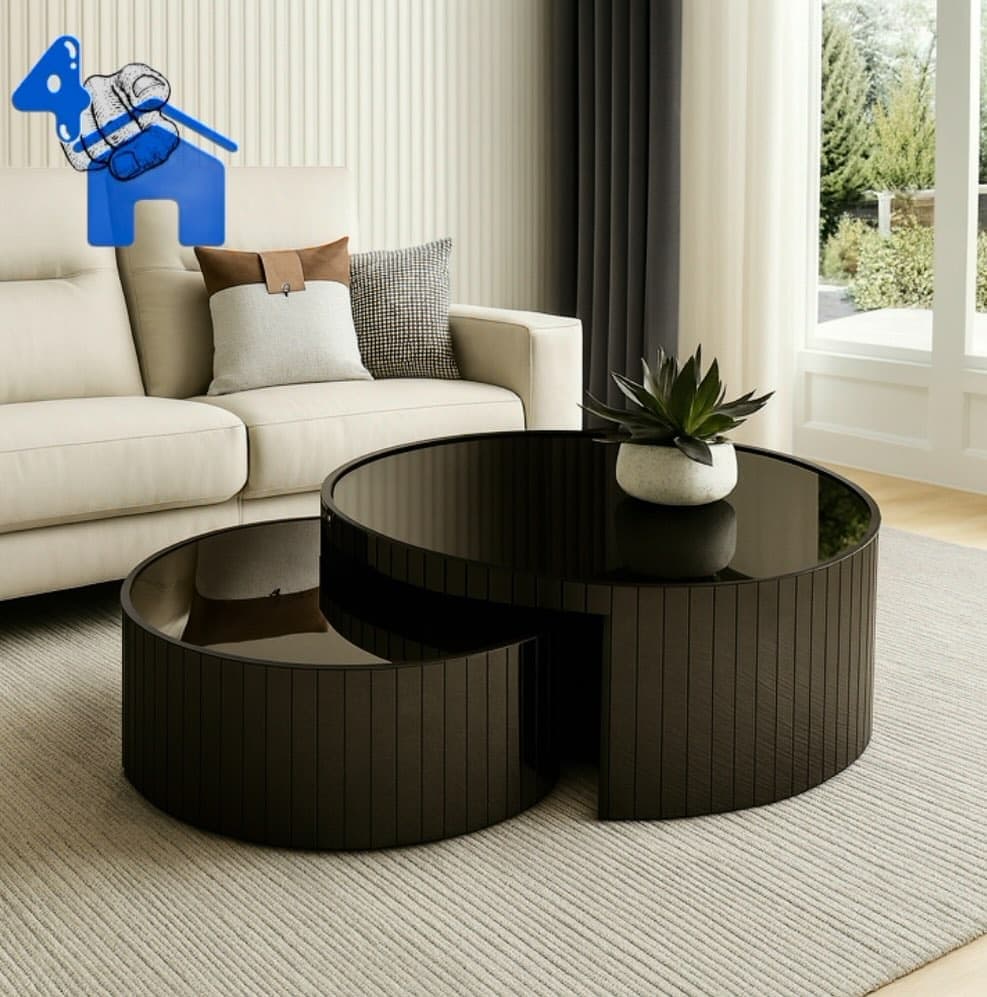 Mirror Glass Coffee Table — photo 2 of 6