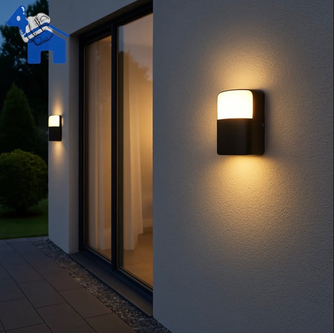 Modern LED Wall Light - Waterproof Outdoor / Indoor Sconce — photo 2 of 8