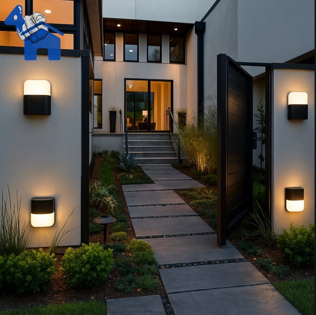 Modern LED Wall Light - Waterproof Outdoor / Indoor Sconce — photo 6 of 8