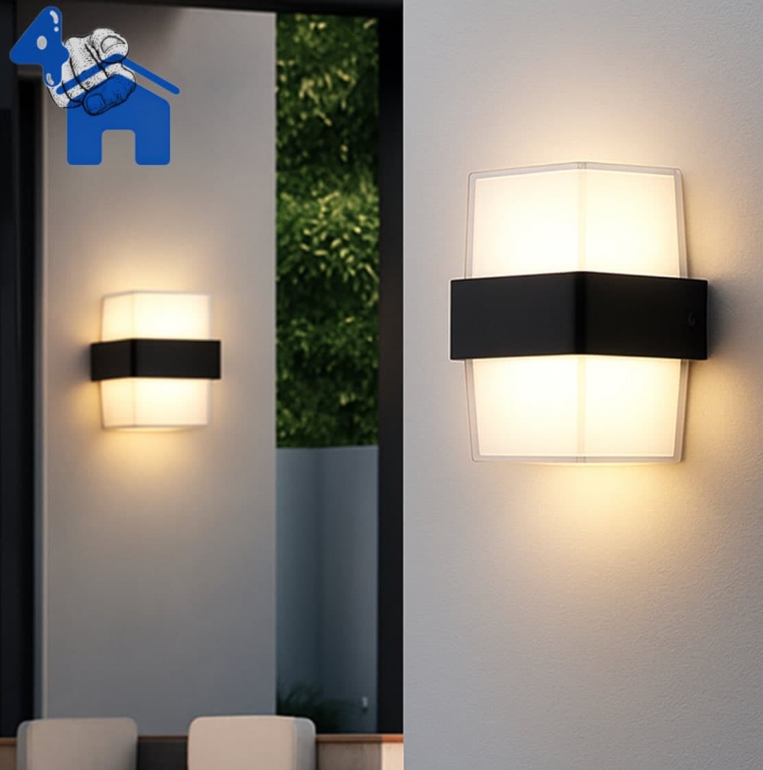 Modern Waterproof Wall Light — photo 4 of 8