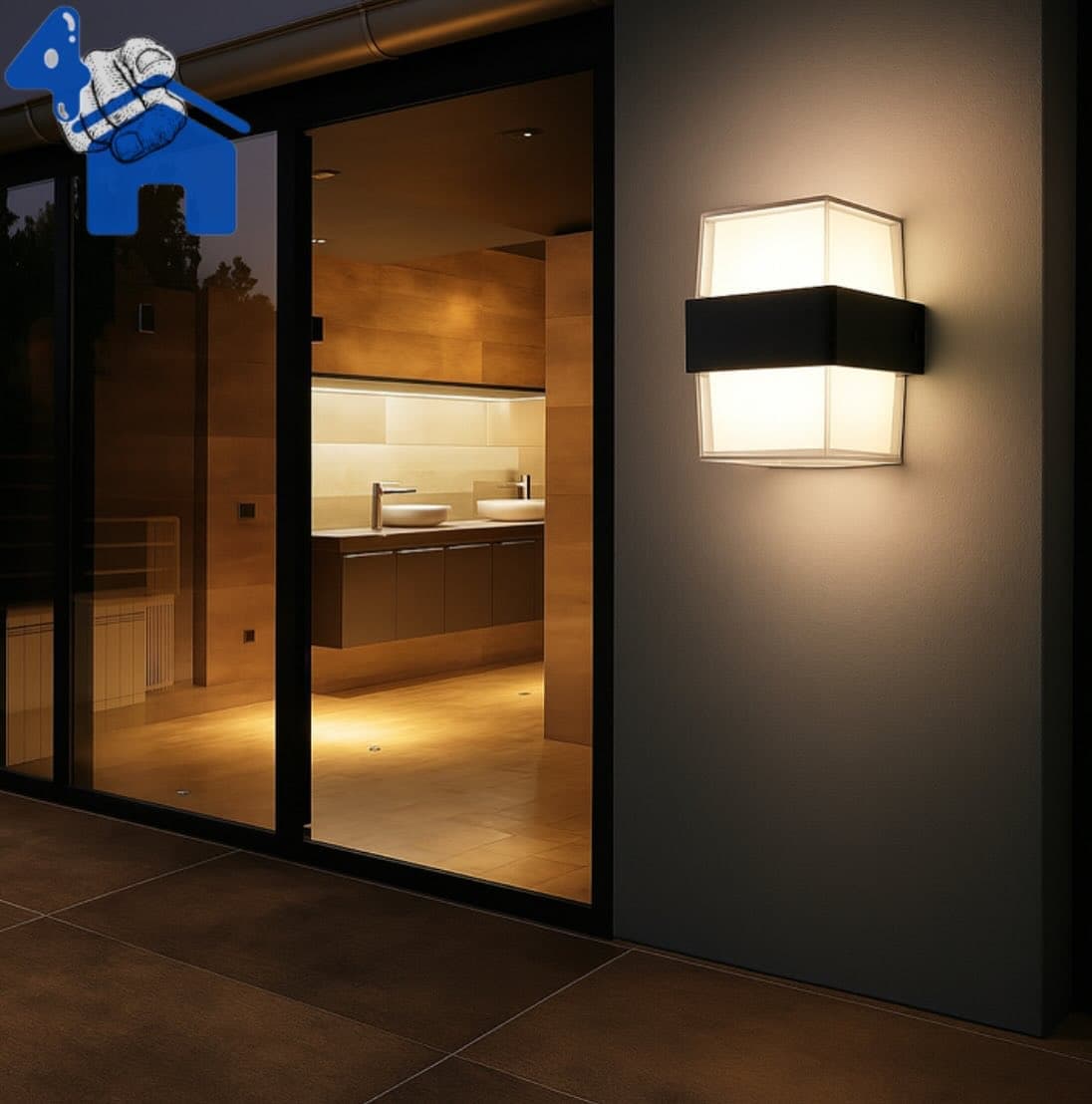 Modern Waterproof Wall Light — photo 6 of 8