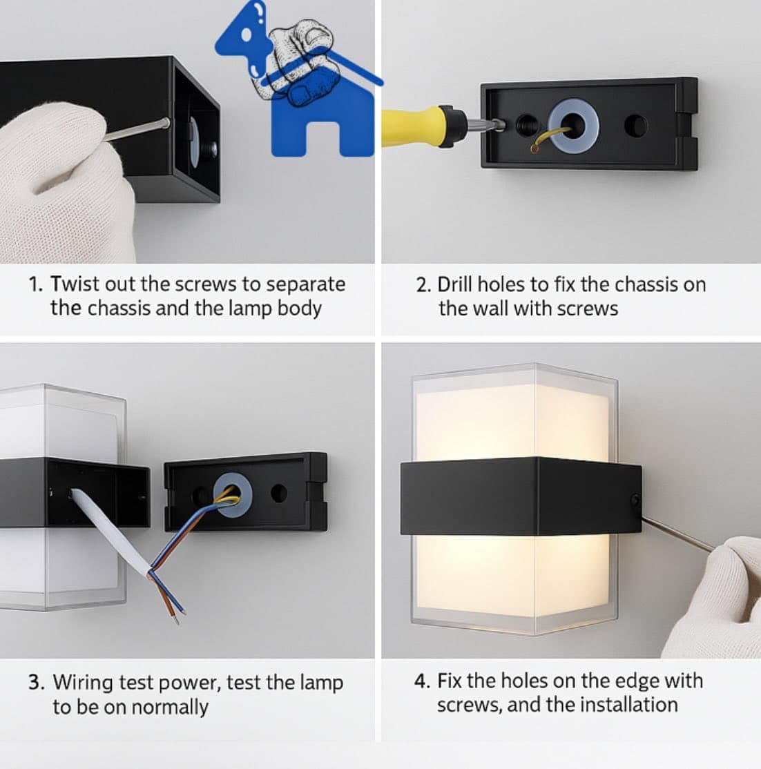 Modern Waterproof Wall Light — photo 7 of 8