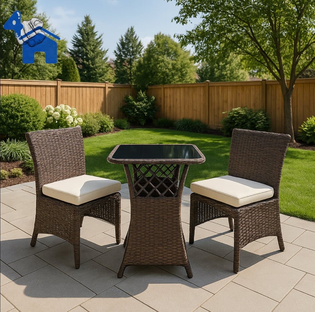 3-Piece Outdoor Bistro Set — photo 2 of 6