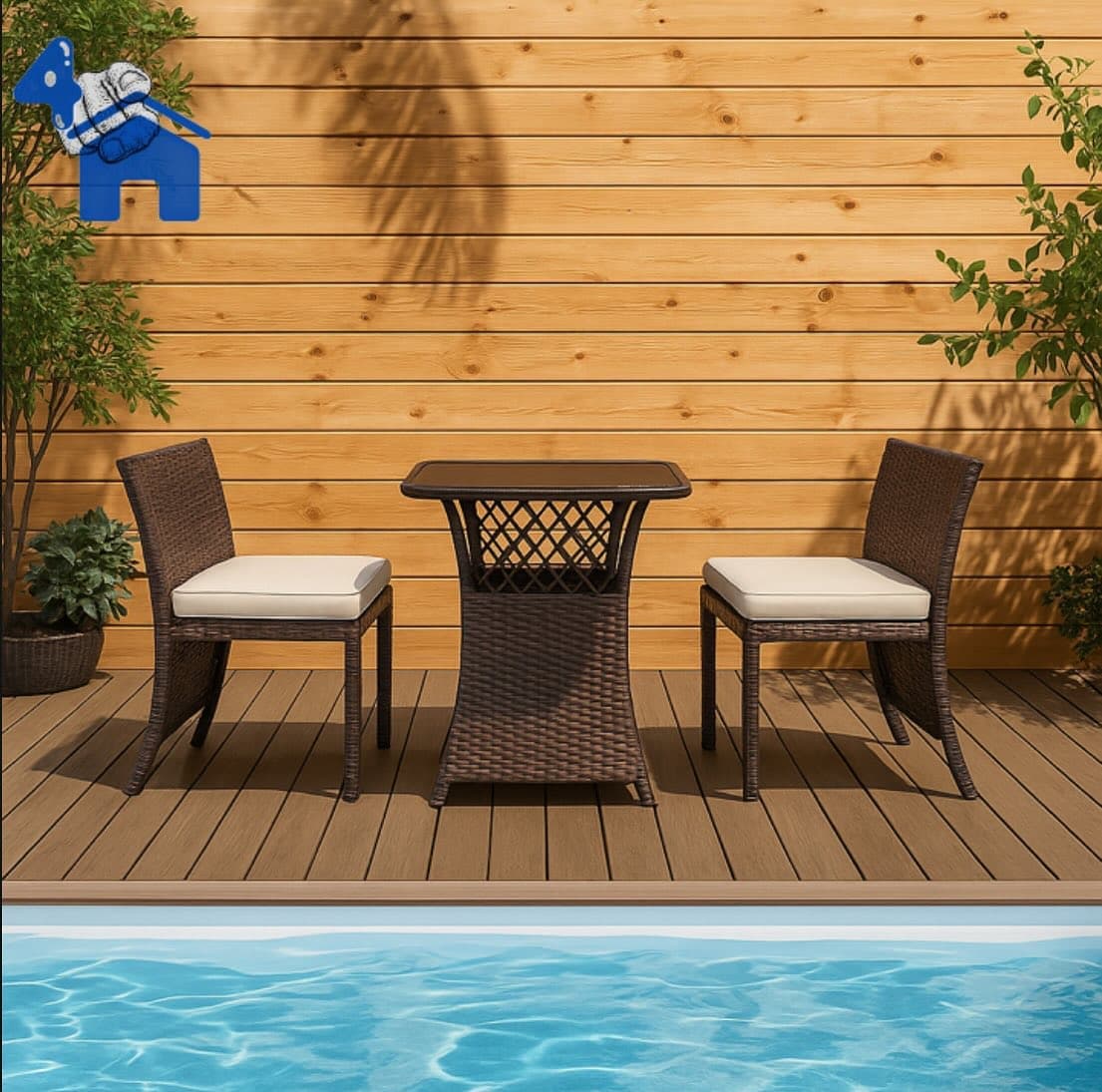 3-Piece Outdoor Bistro Set — photo 6 of 6