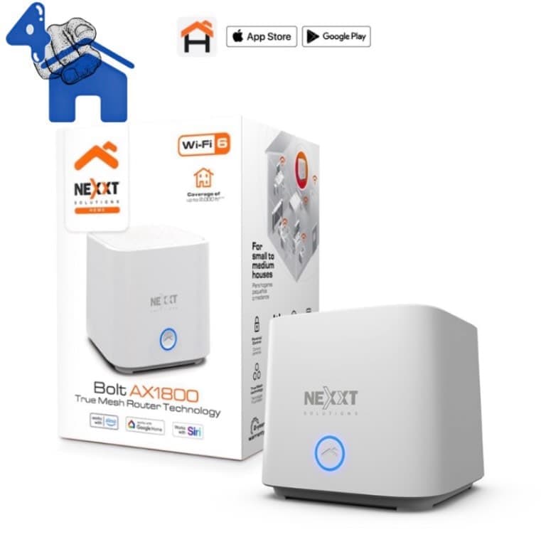 Nexxt Solutions Bolt AX1800 True Mesh Router
