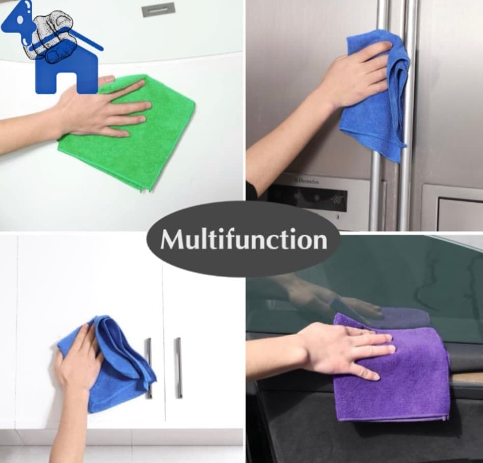 Pravia 6pk Microfiber Cleaning Cloths — photo 6 of 6