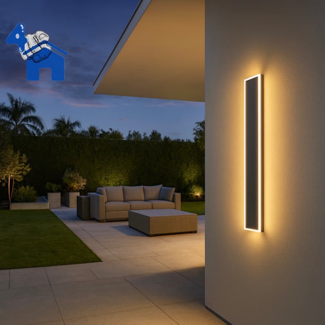 36" Modern LED Wall Light (3FT) - Outdoor / Indoor — photo 2 of 6