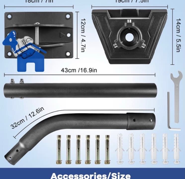 Starlink Gen 3 Heavy-Duty Adjustable Mounting Kit — photo 5 of 7