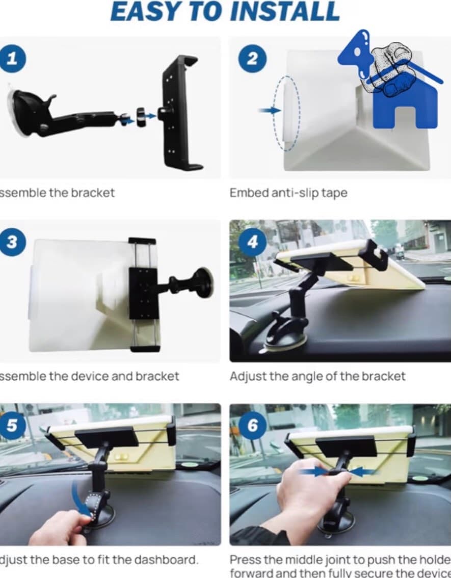 Starlink Mini Dash Mount Suction Cup Holder — photo 6 of 7