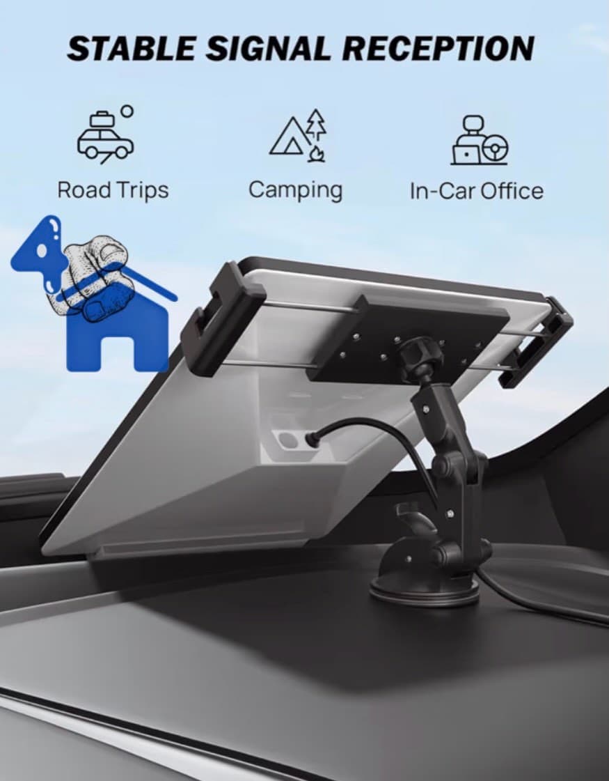 Starlink Mini Dash Mount Suction Cup Holder — photo 7 of 7