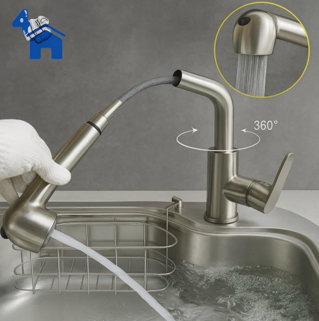Stylish Kitchen Faucet — photo 4 of 5