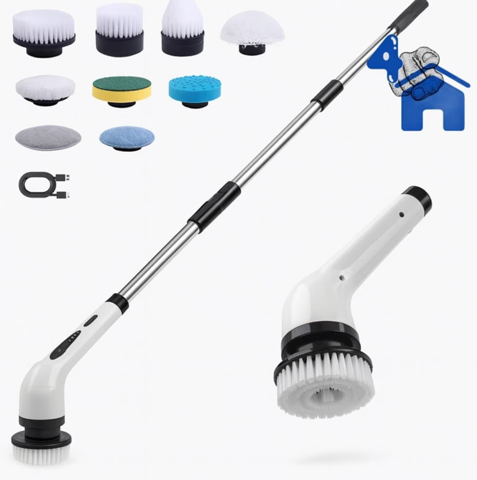 Upgraded Electric Spin Scrubber (9 Brush Heads) — photo 1 of 9